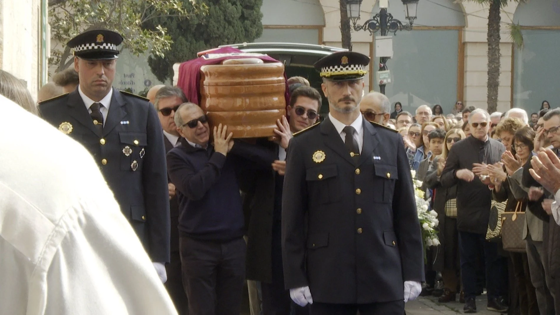 El funeral del exalcalde de Gandía Arturo Torró