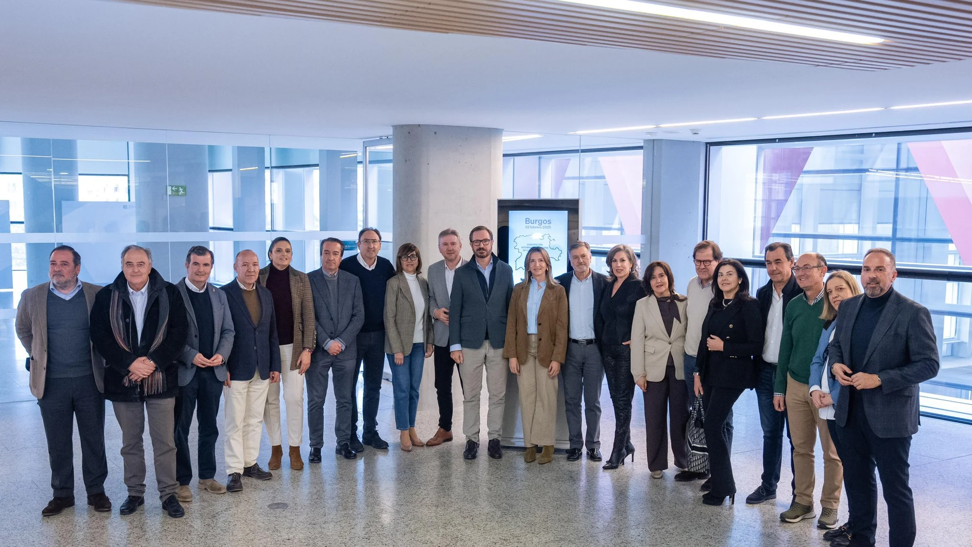 Participantes en la interparlamentaria del PP en Castilla y León