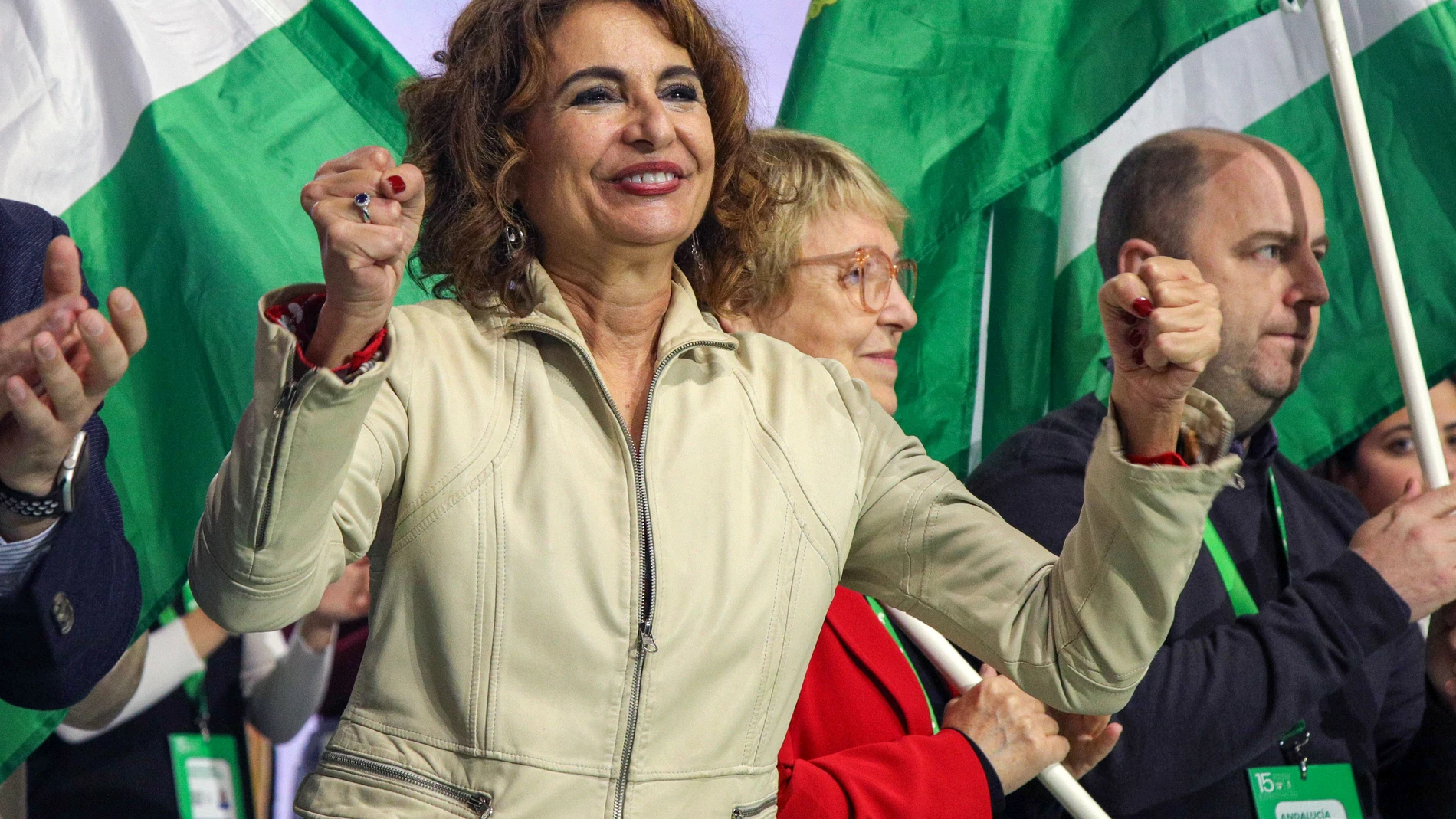 María Jesús Montero, en el XV Congreso socialista