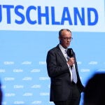 El candidato de la CDU/CSU, Friedrich Merz