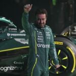 Fernando Alonso, en la presentación de la temporada 2025 de F1 en Londres