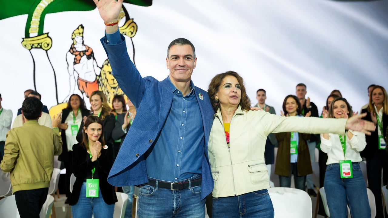 En directo: Pedro Sánchez y María Jesús Montero, en Málaga
