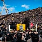Funeral por Hasan Nasrala en el Estadio Camille Chamun de Beirut