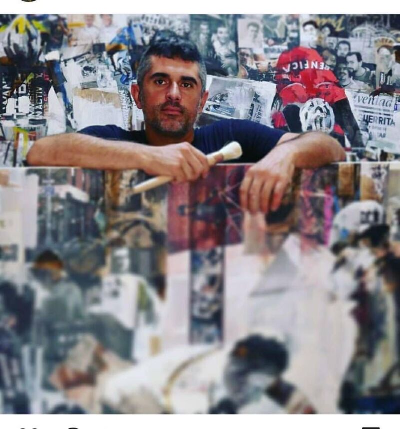 Miguel Soro, en su estudio