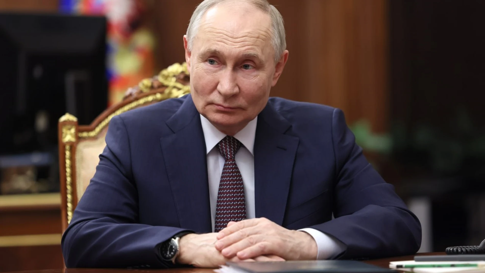 Vladimir Putin REMITIDA / HANDOUT por PRESIDENCIA RUSA Fotografía remitida a medios de comunicación exclusivamente para ilustrar la noticia a la que hace referencia la imagen, y citando la procedencia de la imagen en la firma 24/02/2025