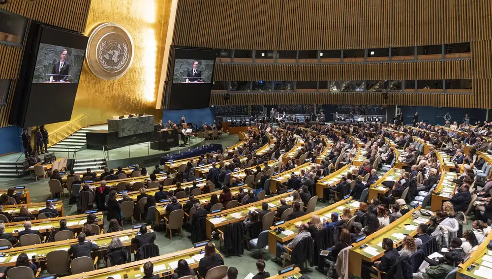 Ucrania.- Estados Unidos se desmarca en la ONU de dos resoluciones para pedir el fin del conflicto en Ucrania