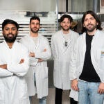 Los investigadores que han participado en el estudio: Indranil Singh, Daniel Fernández Pérez, Pedro Sánchez Sánchez y Alejo Rodríguez-Fraticelli