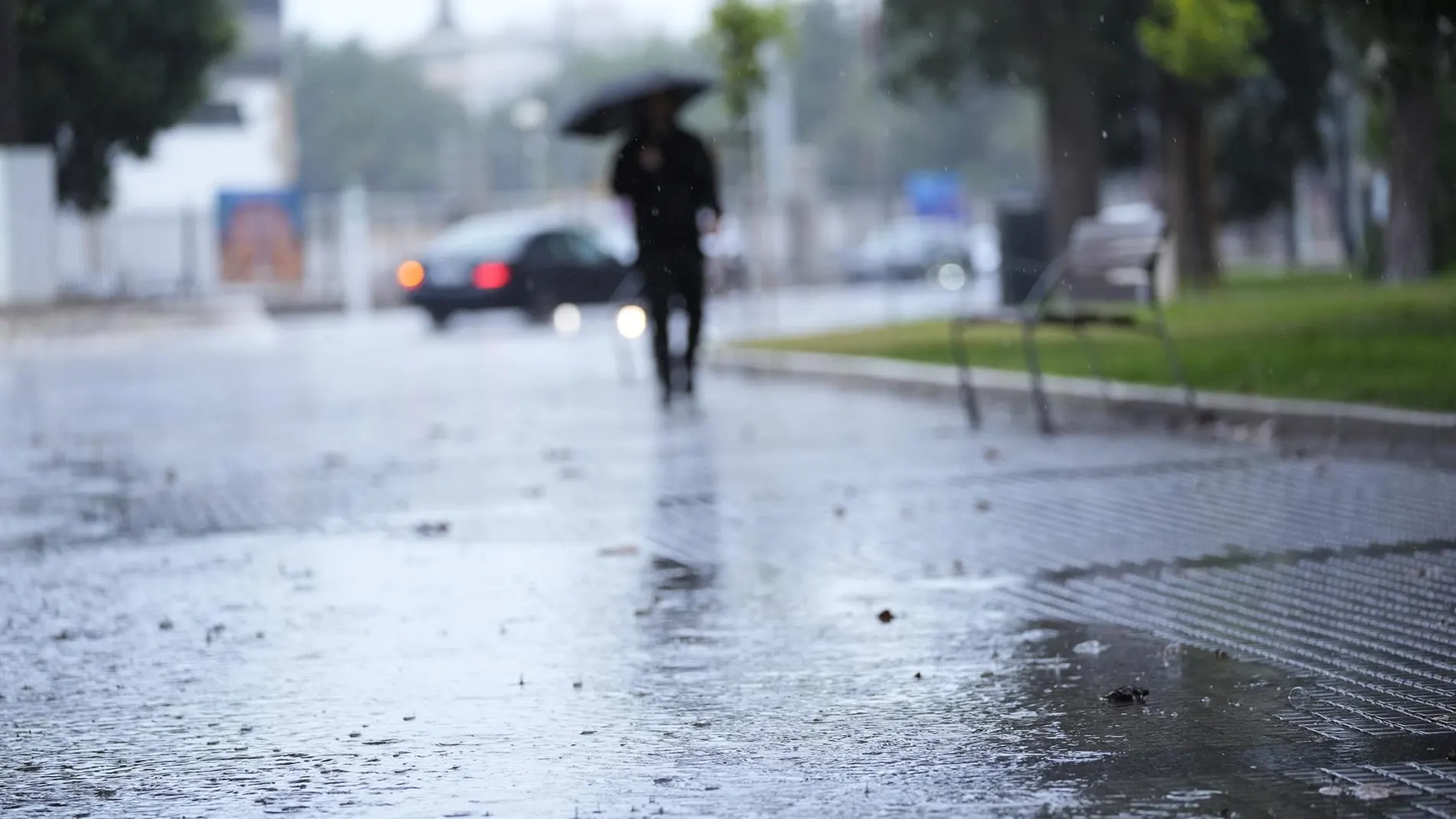 Un frente atravesará la Península, dejando lluvias en Madrid