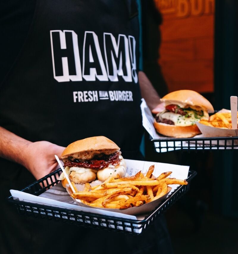 Hamburguesas gourmet con el mejor queso francés
