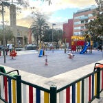 Imagen de la plaza Xúquer de la localidad de Paiporta
