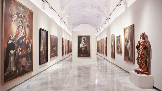 Una de las salas del recién inaugurado Museo San Luis de los Franceses