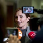 MADRID.-Mónica García saluda que un juzgado haya abierto diligencias a Miguel Ángel Rodríguez por filtrar datos de periodistas
