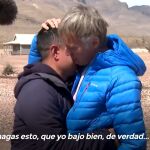 Jesús Calleja se despide entre lágrimas por la reacción de su hijo: "No me hagas esto"