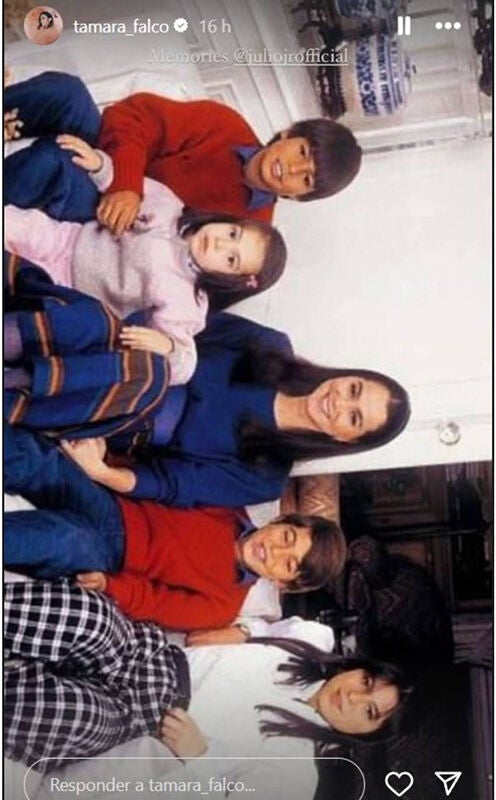 Story de Tamara Falcó con Isabel Preysler y sus hermanos