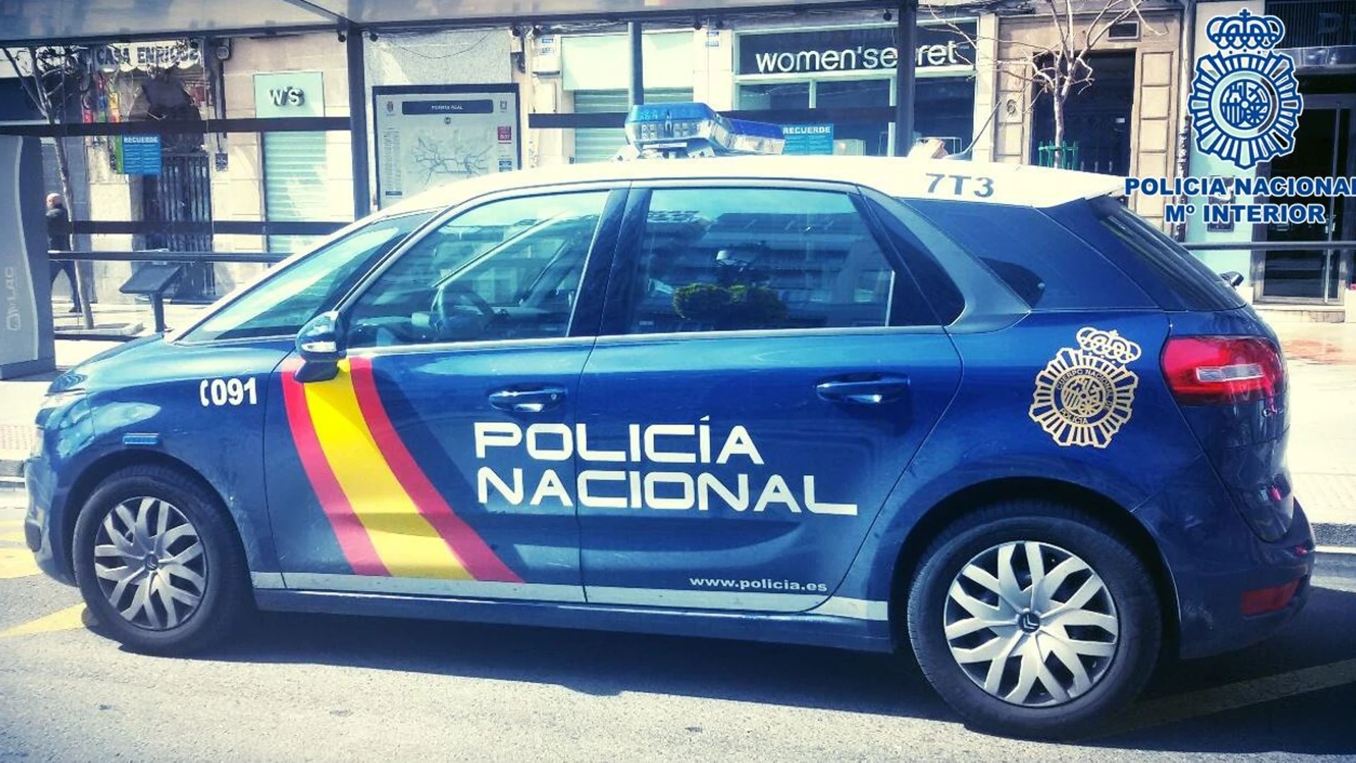 (Foto de ARCHIVO)Vehículo de Policía NacionalREMITIDA / HANDOUT por POLICÍA NACIONALFotografía remitida a medios de comunicación exclusivamente para ilustrar la noticia a la que hace referencia la imagen, y citando la procedencia de la imagen en la firma04/03/2021