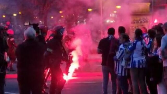 Así son los ultras de la Real Sociedad: el tercer grupo más peligroso de España