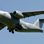 Un avión militar Antonov