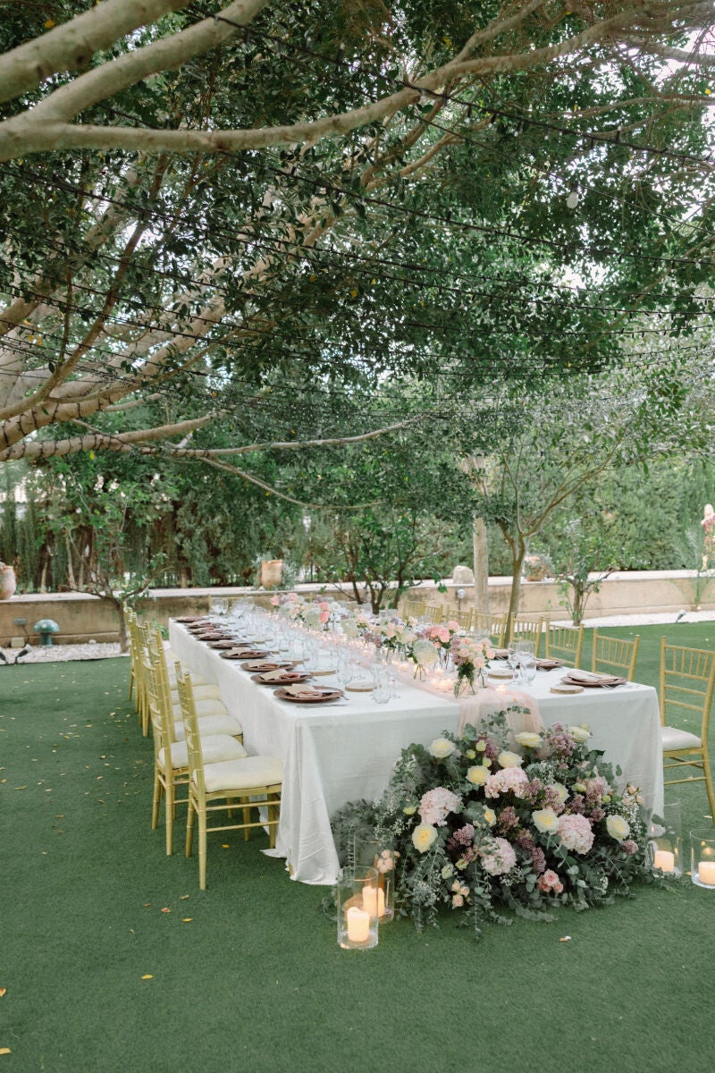 Detalle flores boda primavera.