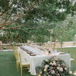 Detalle flores boda primavera.