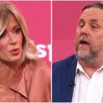 Susanna Griso y Oriol Junqueras