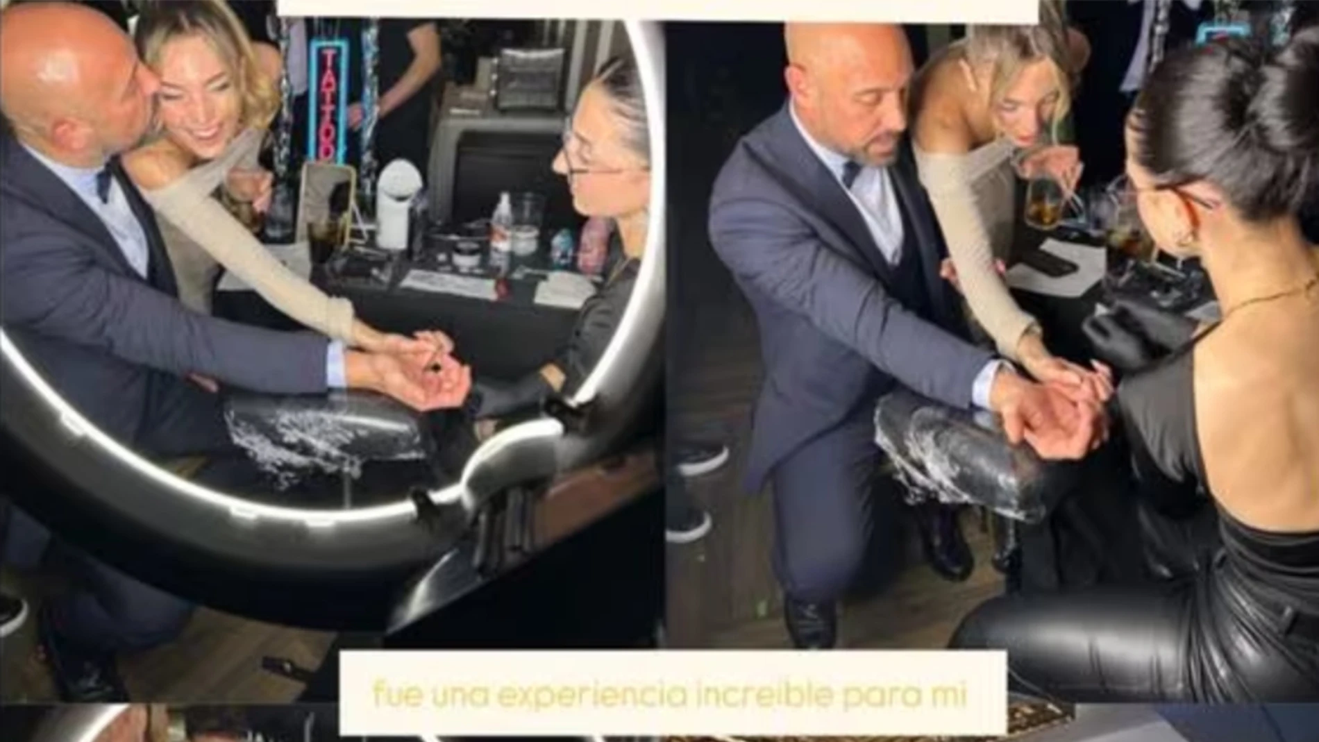 Pepe Reina junto a su hija Grecia