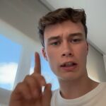 Jorge Rey, el joven aficionado a la meteorología, en su última predicción del tiempo.