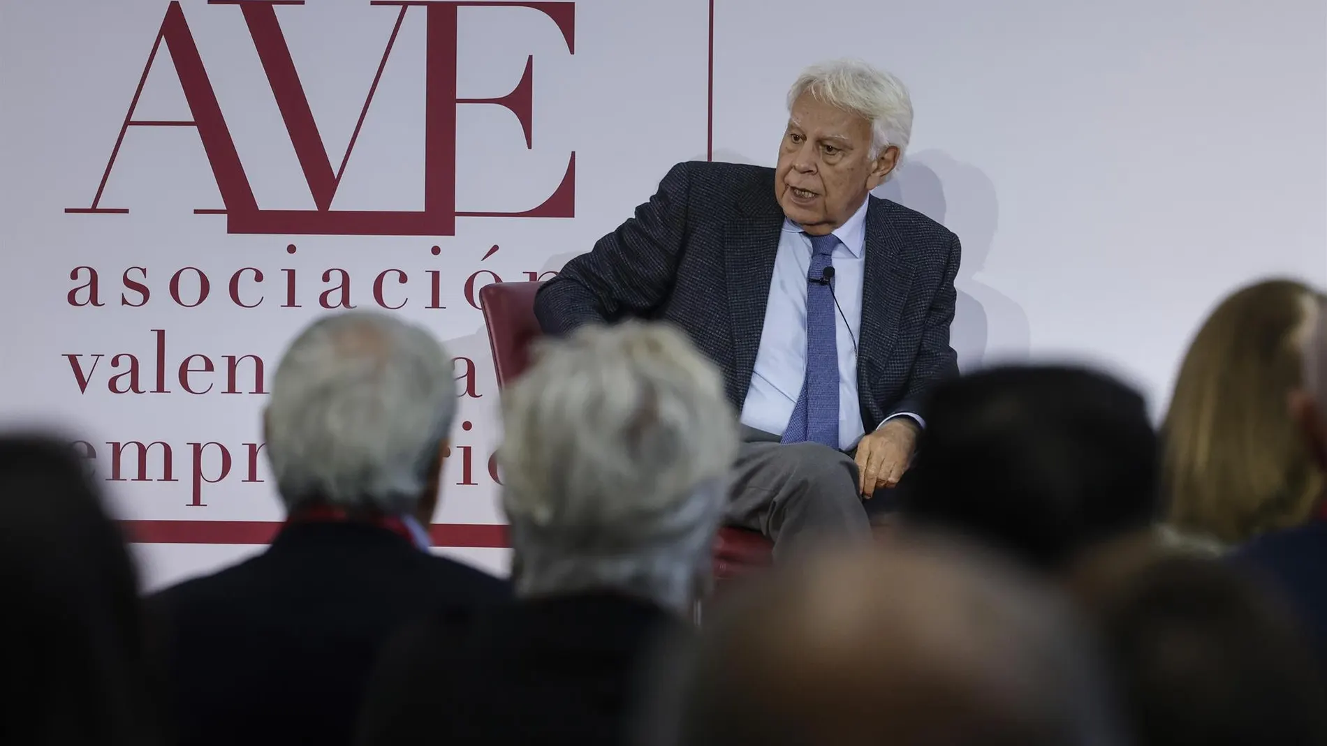 AV.- Felipe González: "No van a quitar nada de deuda a nadie, es mentira, la vamos a pagar de una manera u otra"