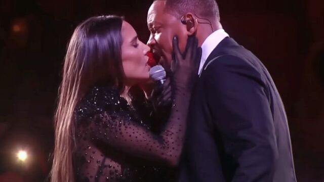 India Martínez y Will Smith, en Miami