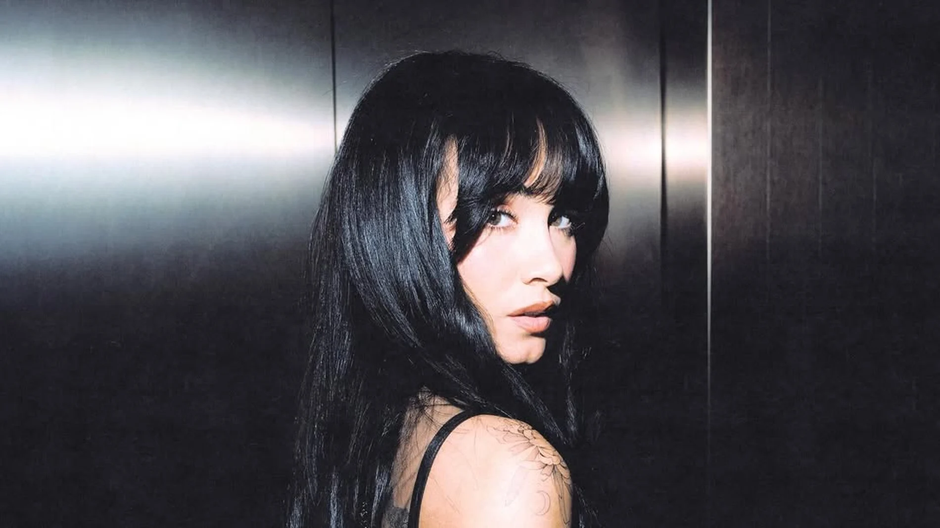 Aitana en la semana de la moda de Milán.