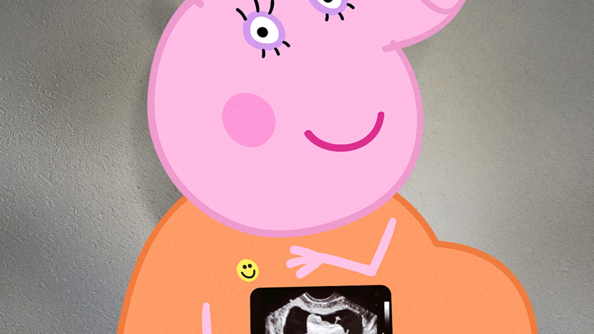 Conmoción en los dibujos animados: Mamá Pig está embarazada
