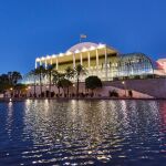Imagen del recinto del Palau de la Música de Valencia