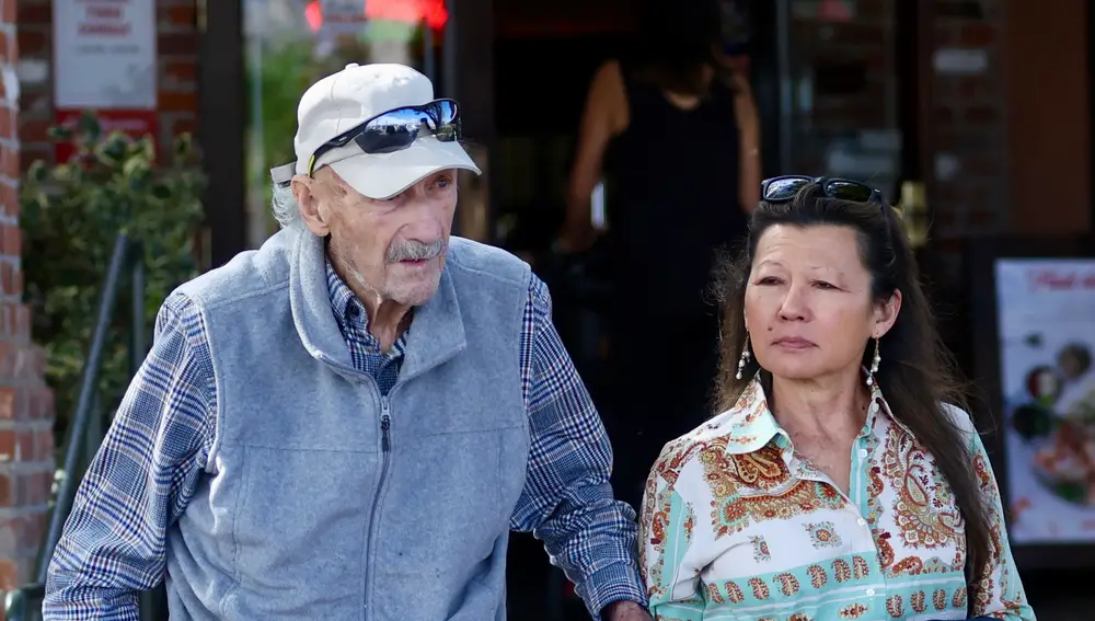 Gene Hackman y Betsy Arakawa en Santa Fe