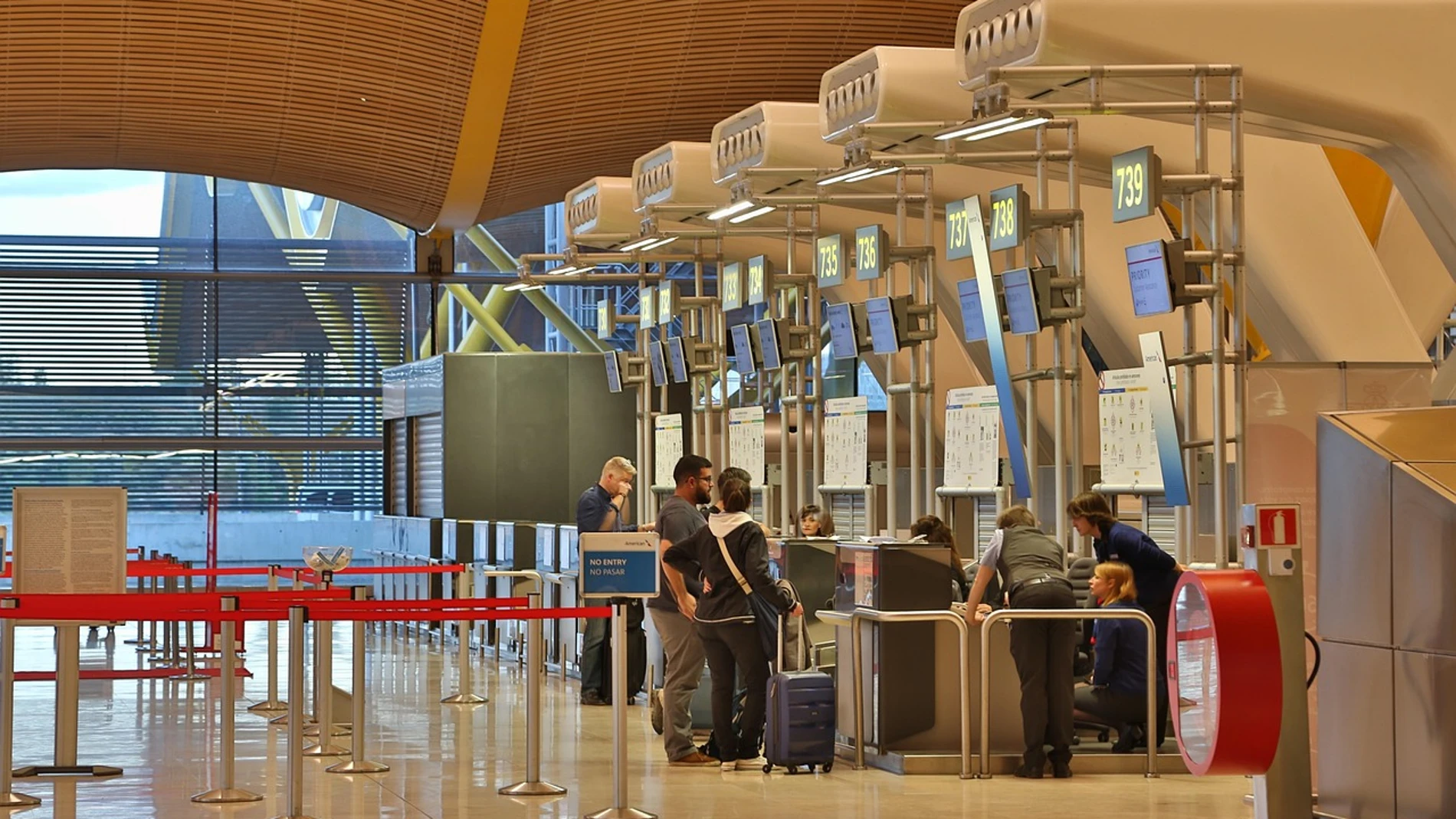 Imagen de archivo de un aeropuerto