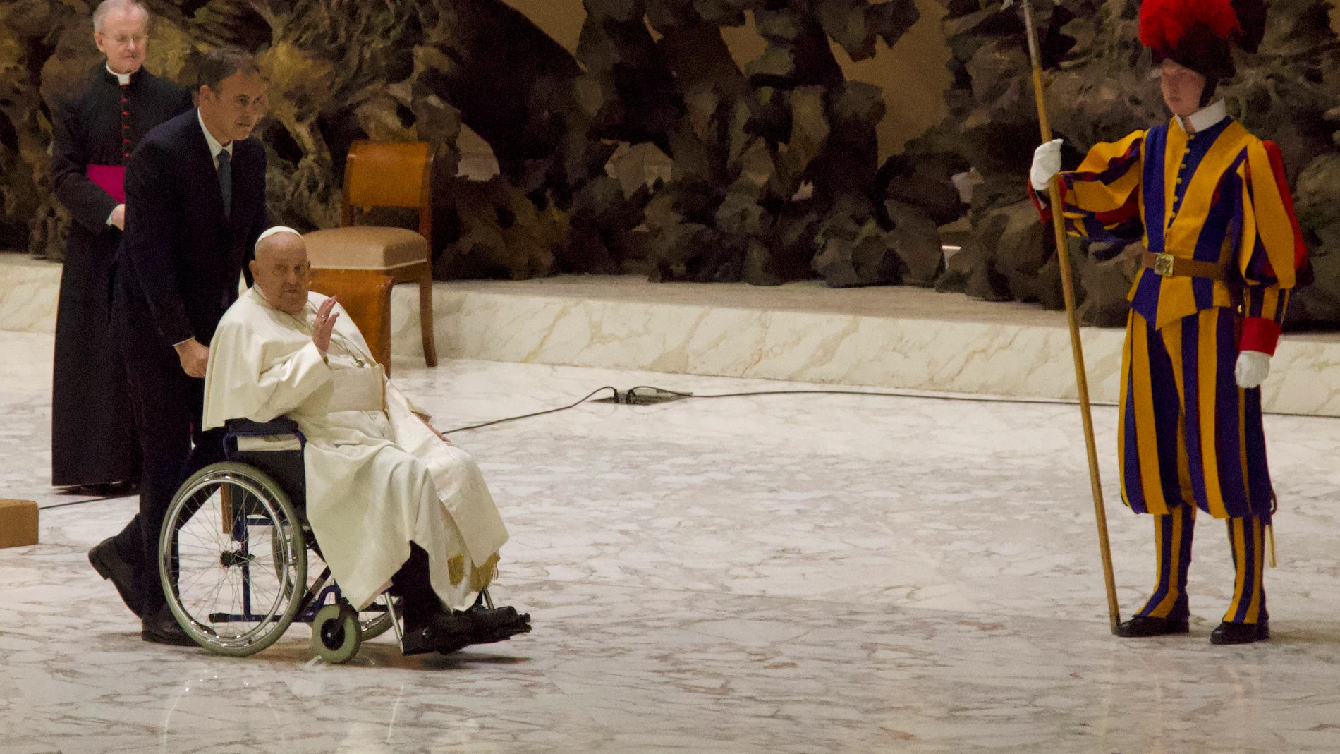 El Papa Francisco en la audiencia del 22 de Enero de 2025