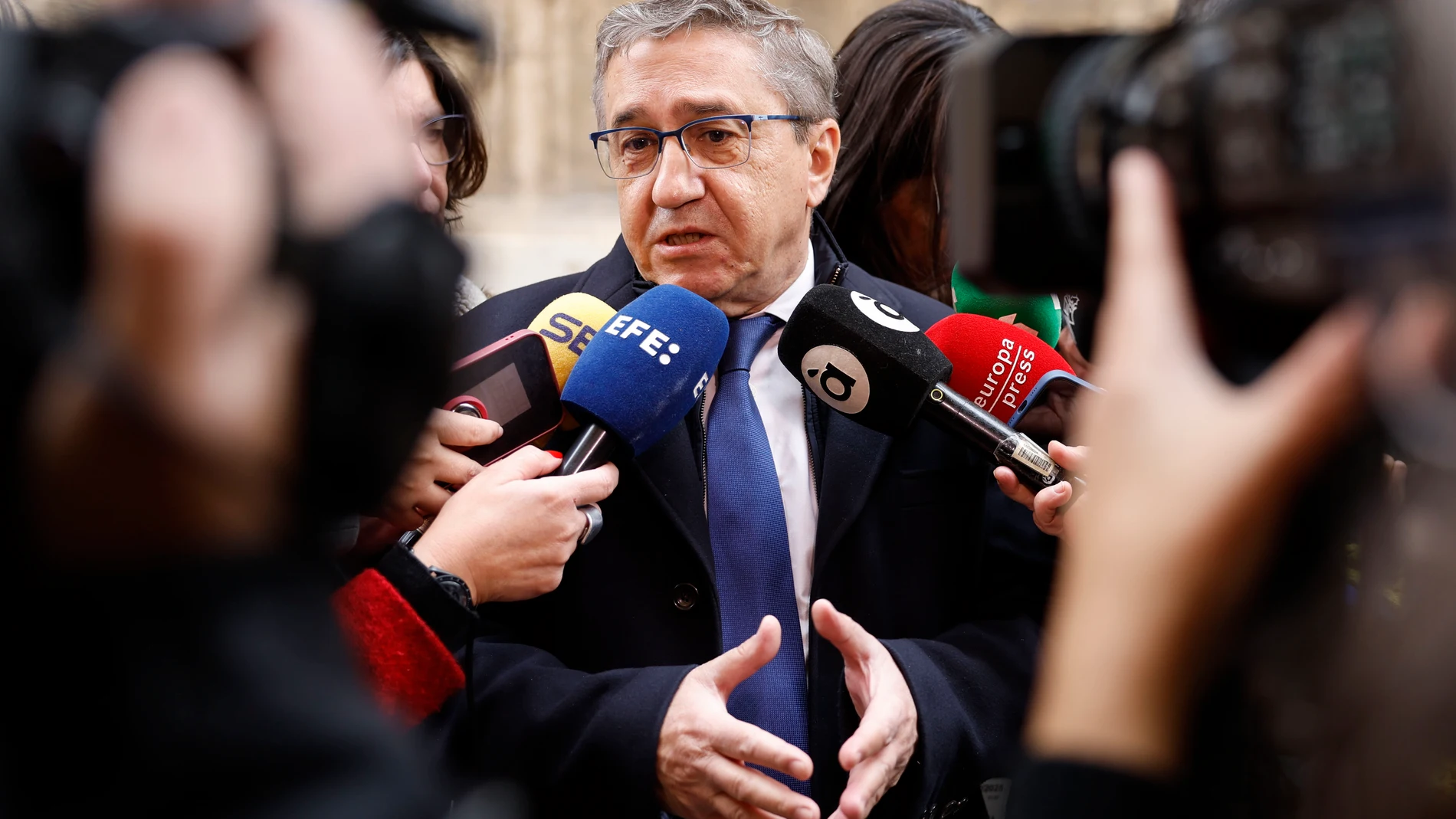 El conseller de Educación, José Antonio Rovira