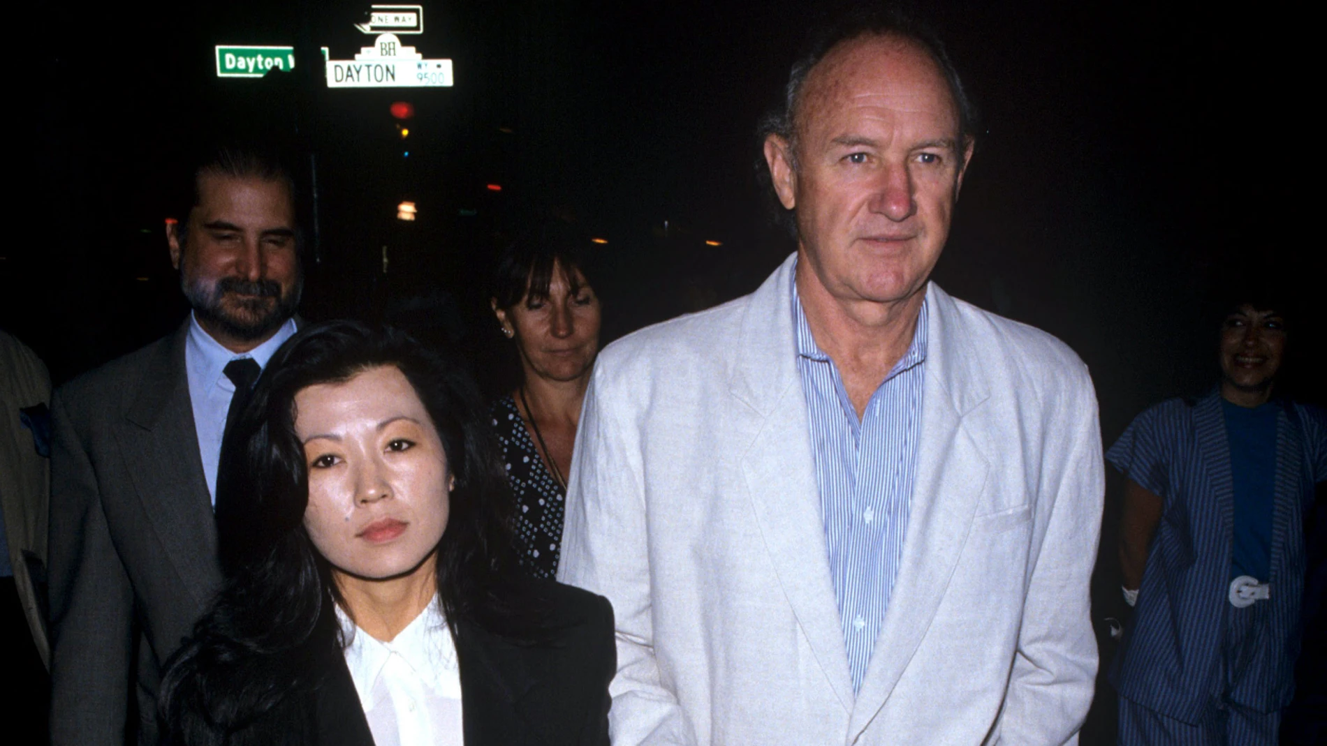 Betsy Arakawa y Gene Hackman en una imagen de archivo