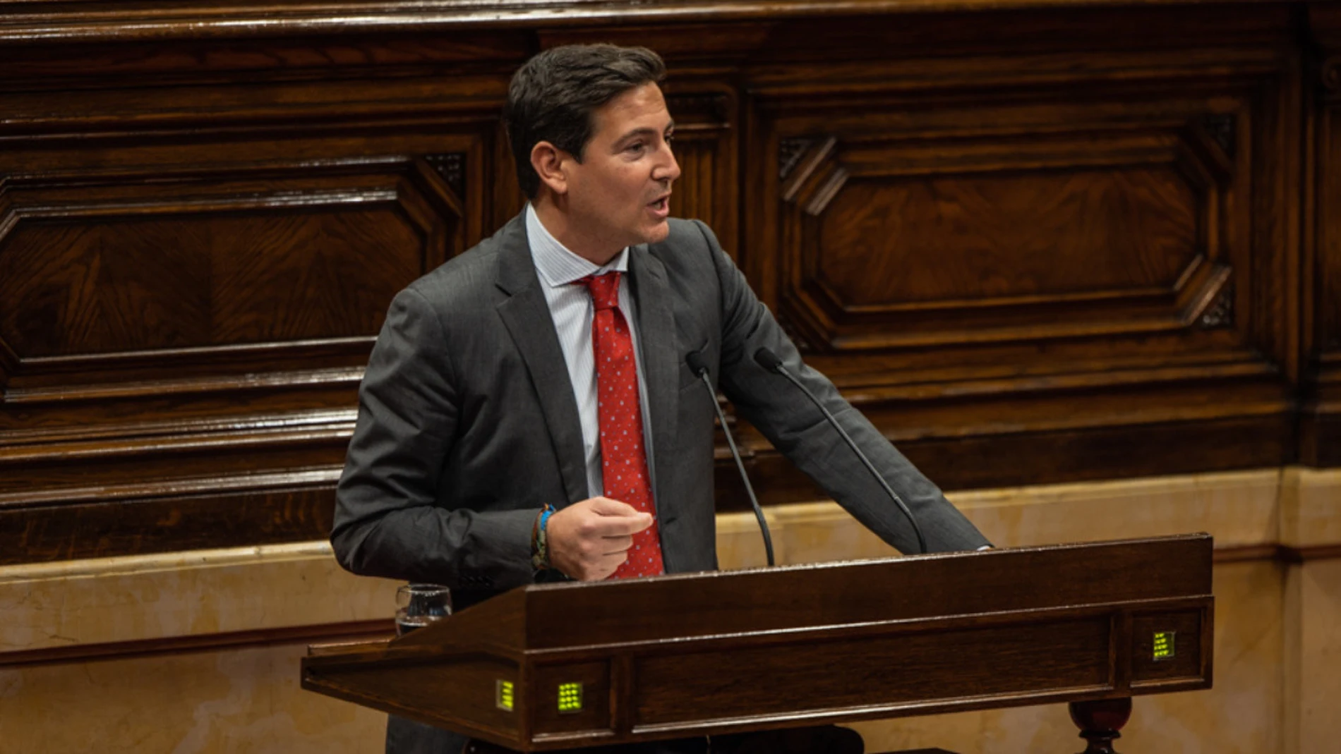 El diputado de Vox en el Parlament, Sergio Macián