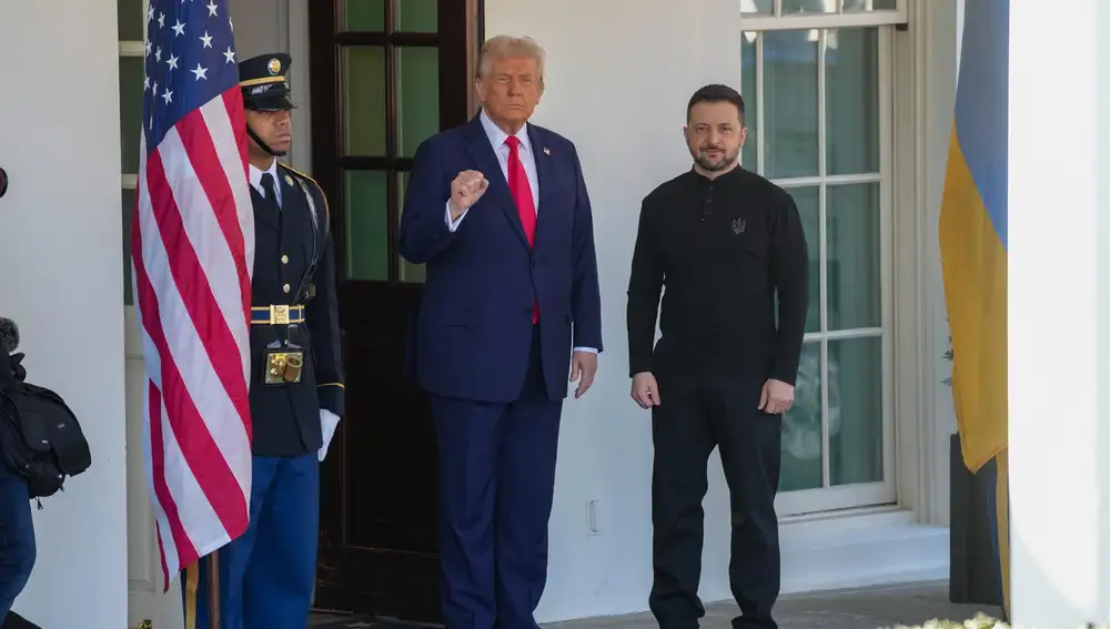 AMP2- Ucrania.- Trump avisa a Zelenski de que juega con "la III Guerra Mundial" en una tensa discusión en la Casa Blanca