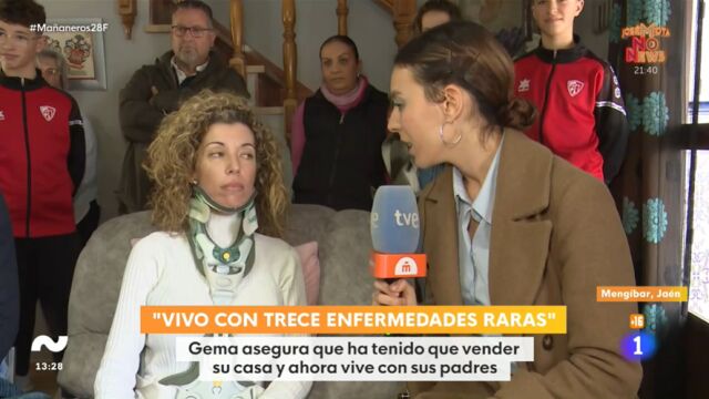 Gema en su intervención en 'Mañaneros'