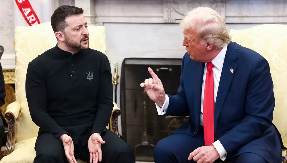 Medvedev se jacta de la tensa discusión entre Trump y Zelenski: "El cerdo insolente fue abofeteado"