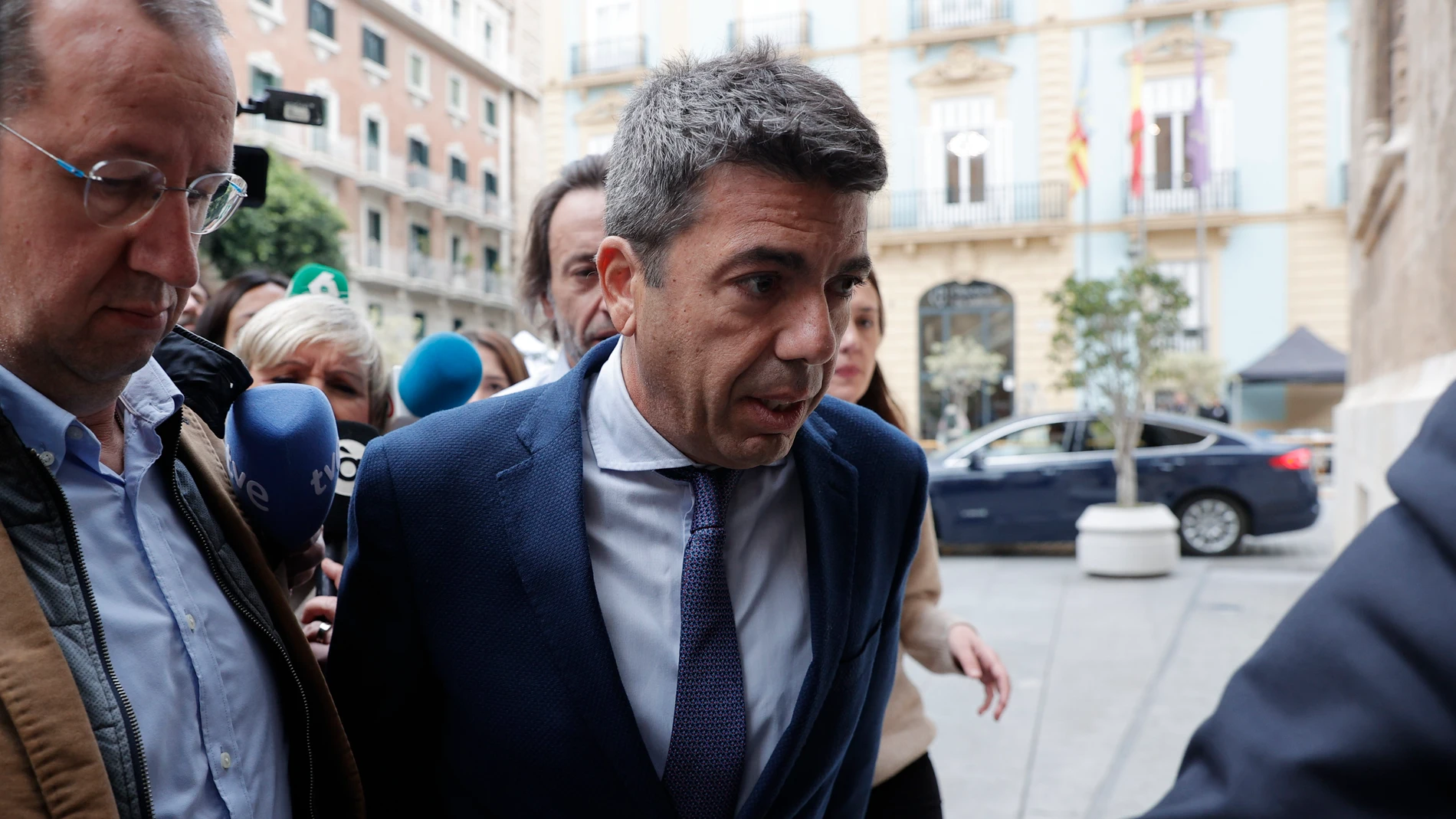 El presidente de la Generalitat, Carlos Mazón