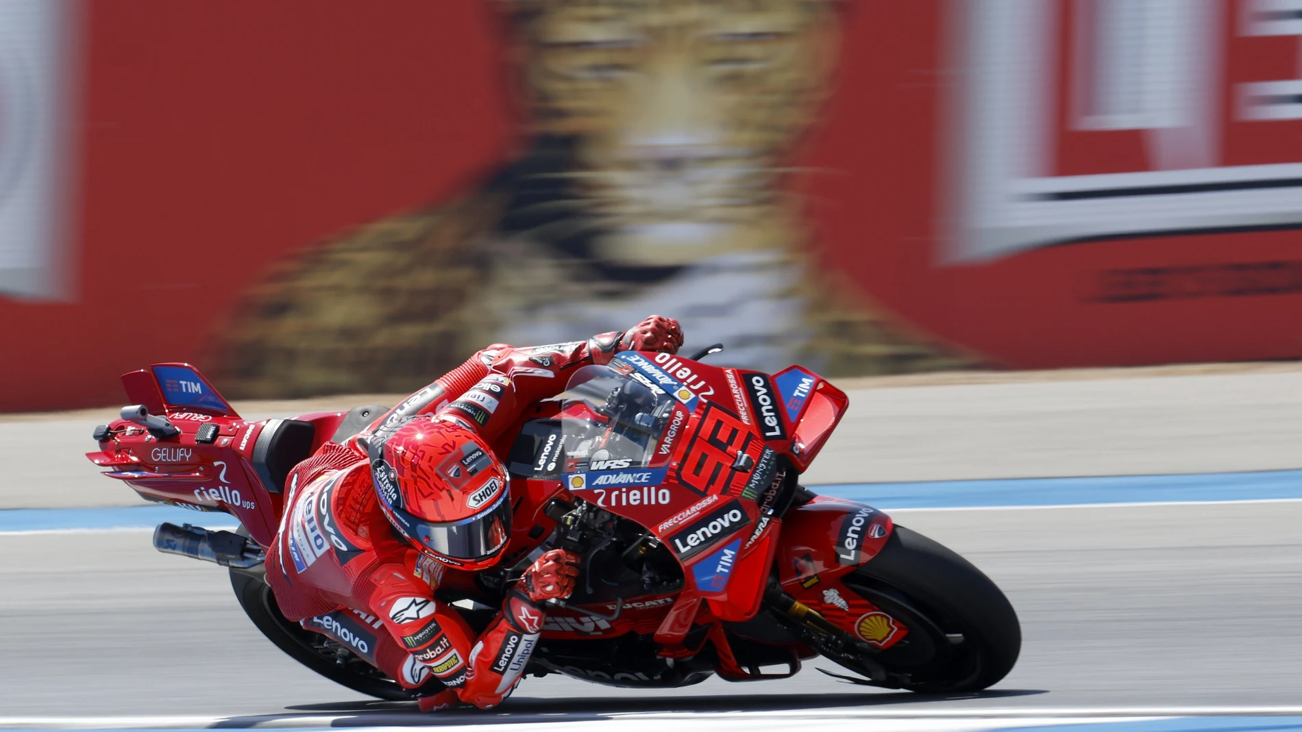 Marc Márquez, en la primera jornada del GP de Tailandia