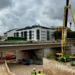 Valencia.- La reconstrucción del puente de Paiporta de Metrovalencia sobre el barranco del Poyo estará acabada en marzo