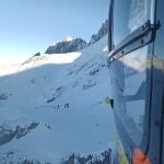Arduo rescate en la alta montaña leonesa tras un alud