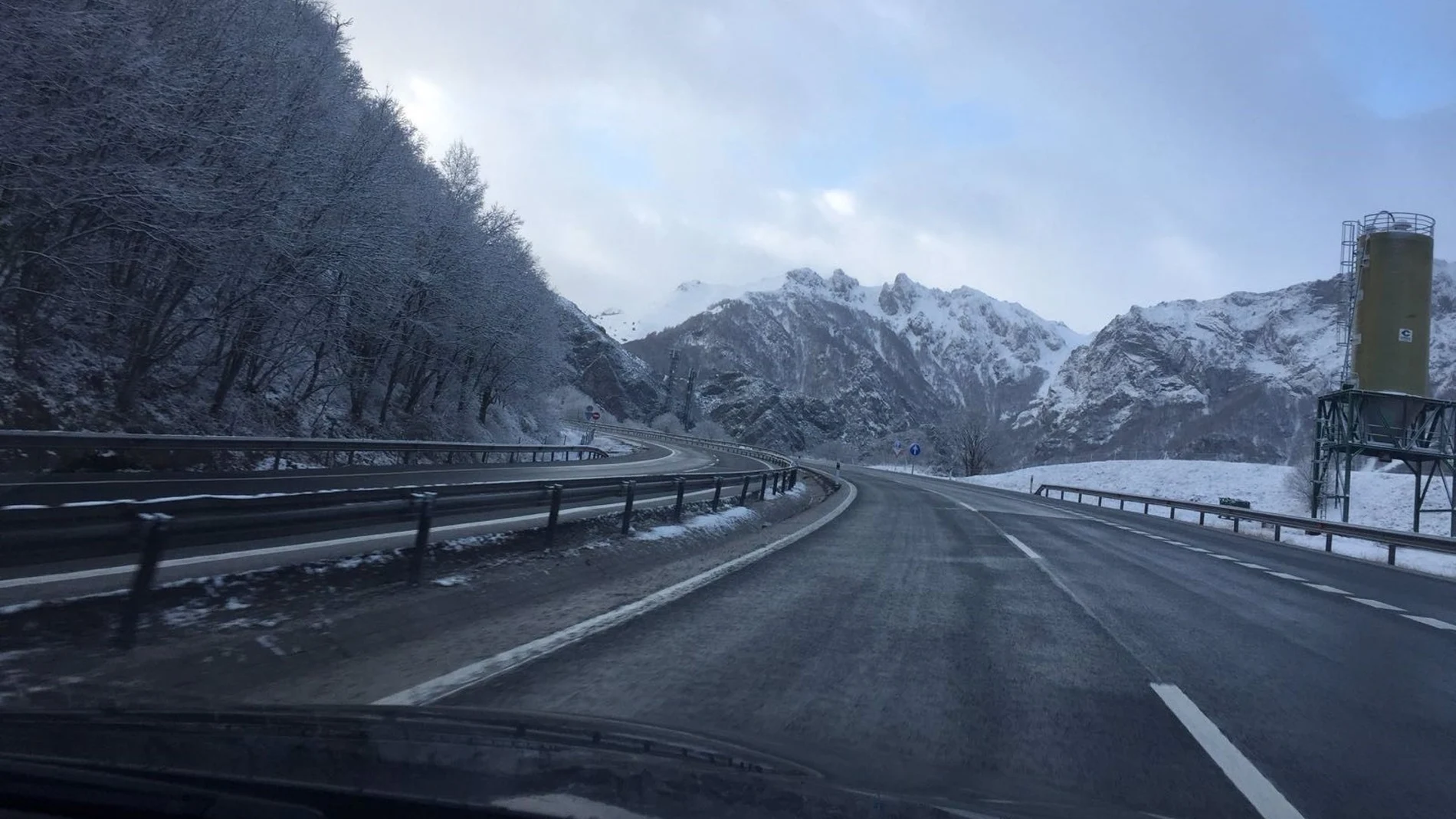 Llegan las primeras nieves a Castilla y León