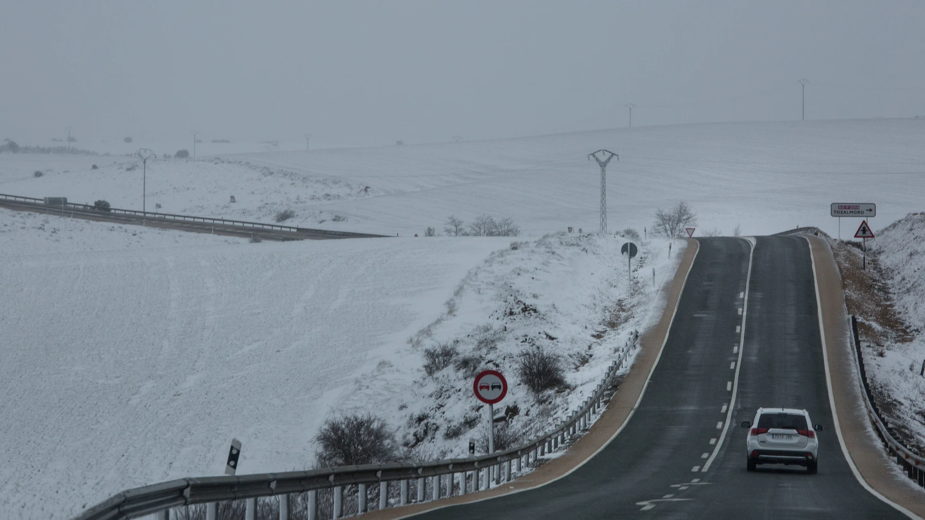 Se espera nieve en varios puntos de Soria este miércoles