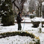 Nieve en la capital soriana