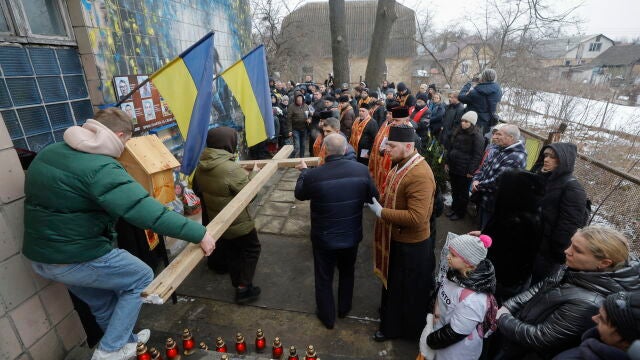 Religious procession for victims of Russian occupation of Bucha