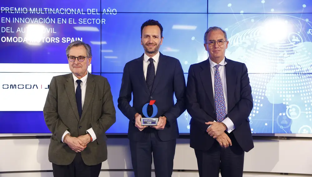 Francisco Marhuenda, Francesco Colonnese y Enrique Ossorio