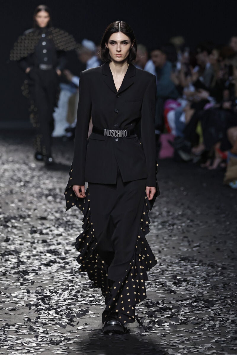 Desfile de Moschino en Milán.
